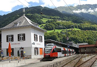 Bahnhof Schruns